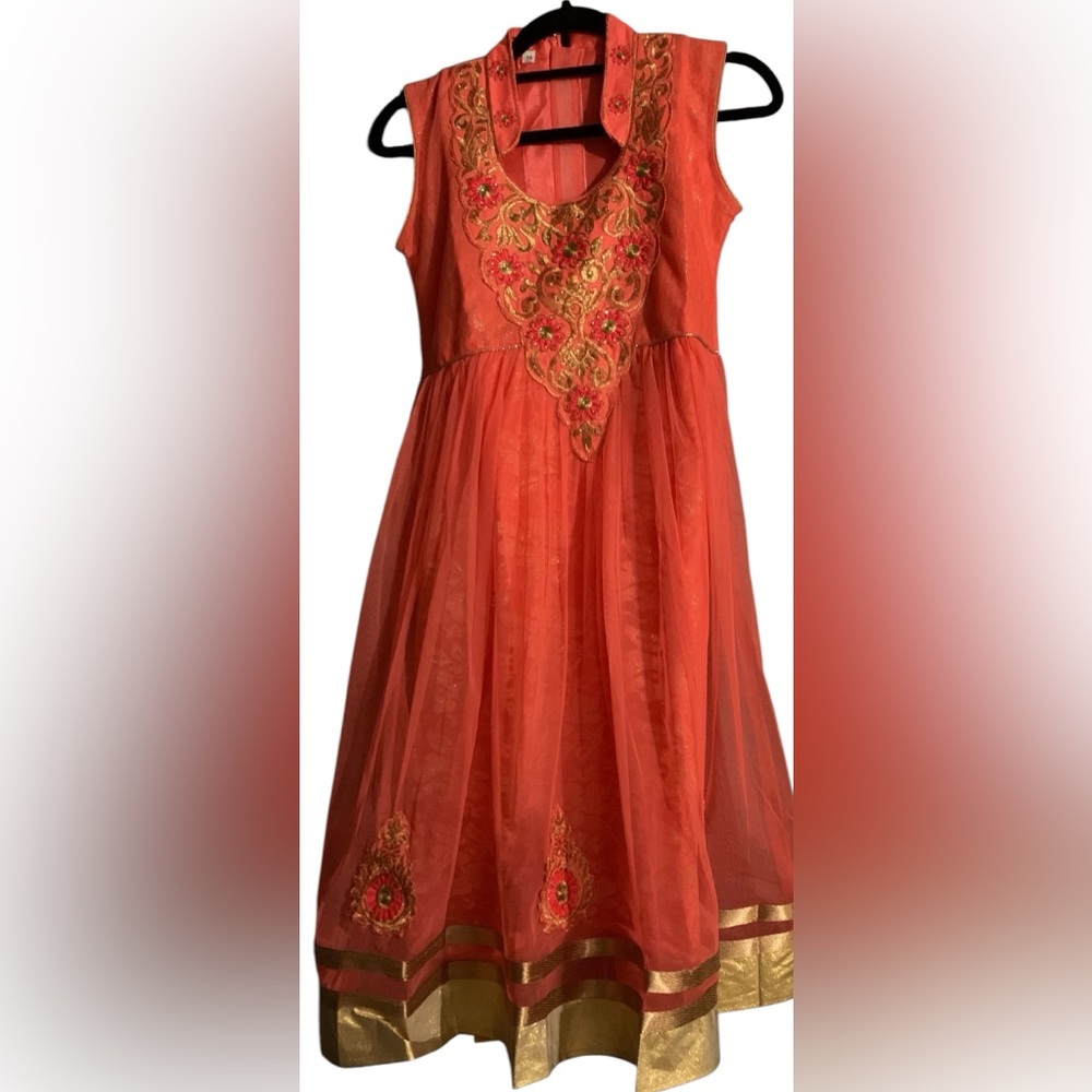 Beautiful Girls Traditional Anarkali Dress Size 34 (12-13 yrs)